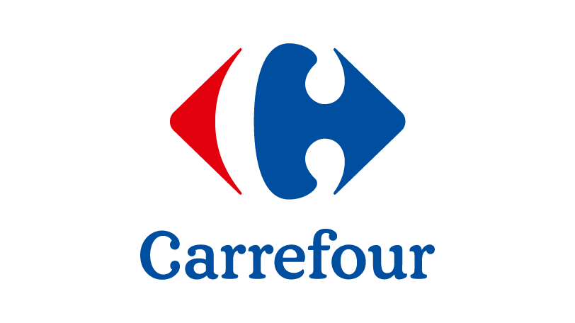 Full color logo for Carrefour